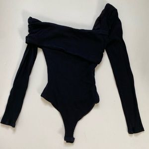 Lovers and Friends Florence Bodysuit in Black
